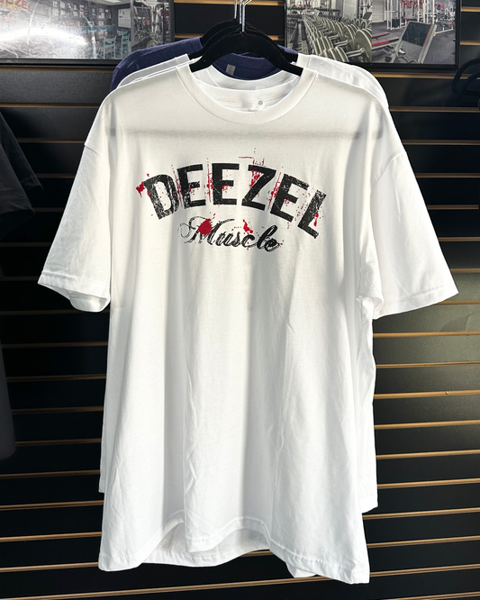 Deezel Muscle White Tshirt